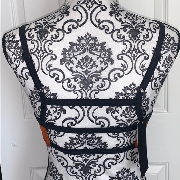 Zella Ladder Back Bikini Top in Rust / Brick - Picture 15 of 16